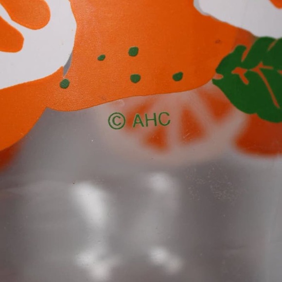 Vintage Anchor Hocking Orange juice carafe glass graphic Florida - Picture 7 of 10
